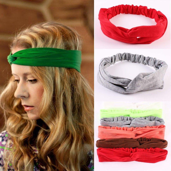 Twisted Trendy Cross Turban