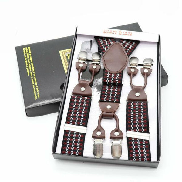 Adjustable Leather Suspender