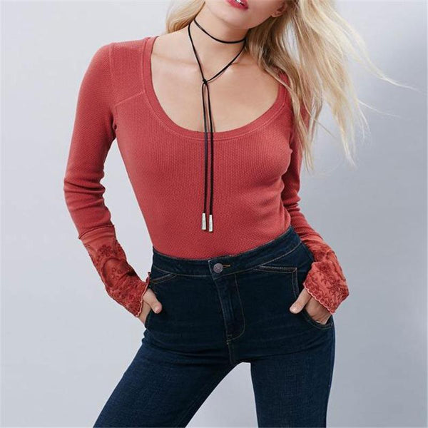 Long Strap Trendy Choker Necklace