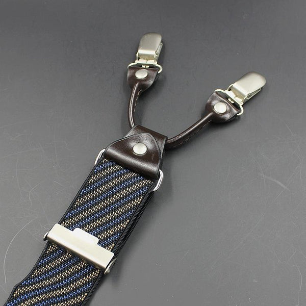 Adjustable Leather Suspender