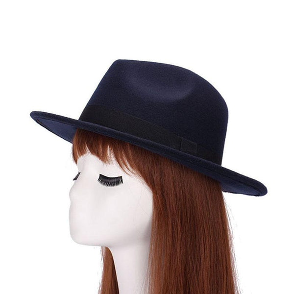 Black Ribbon Fashion Hat