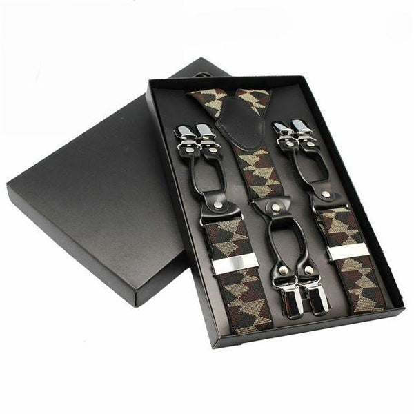 Adjustable Leather Suspender