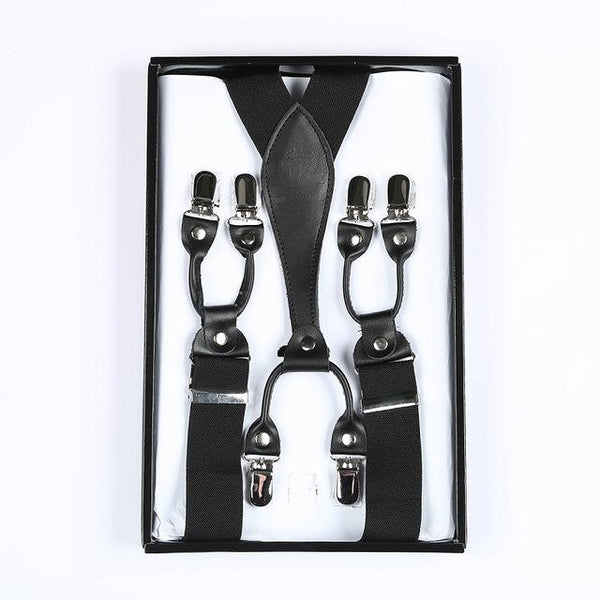 Adjustable Leather Suspender