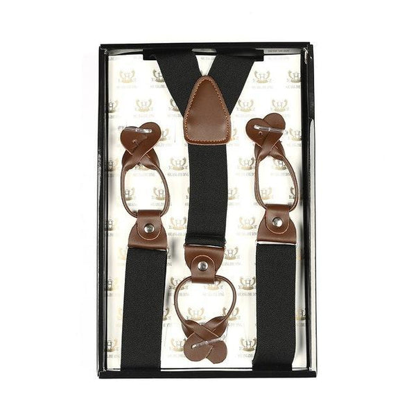 Adjustable Leather Suspender