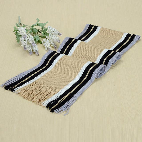 Fashioned Men Striped Scarf