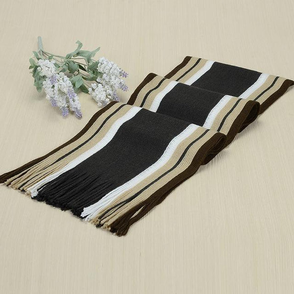 Fashioned Men Striped Scarf