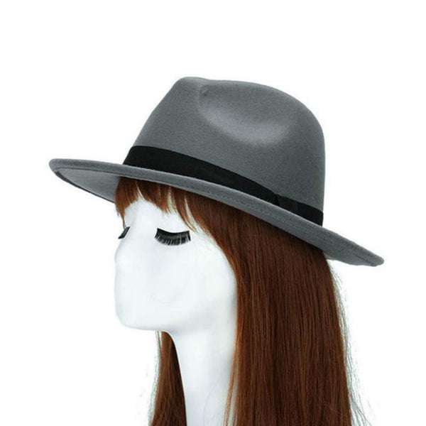 Black Ribbon Fashion Hat