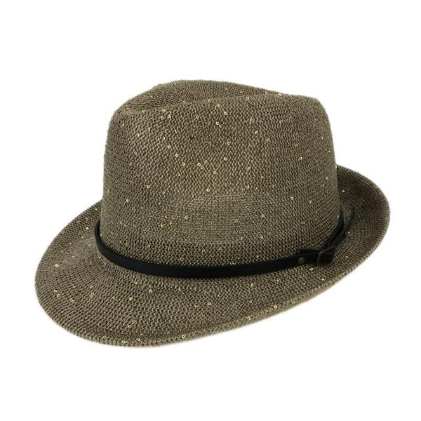 Trilby Sequins Fashion Hat