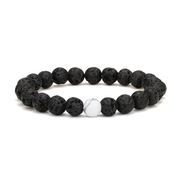 Lava Stone Beaded Bracelet